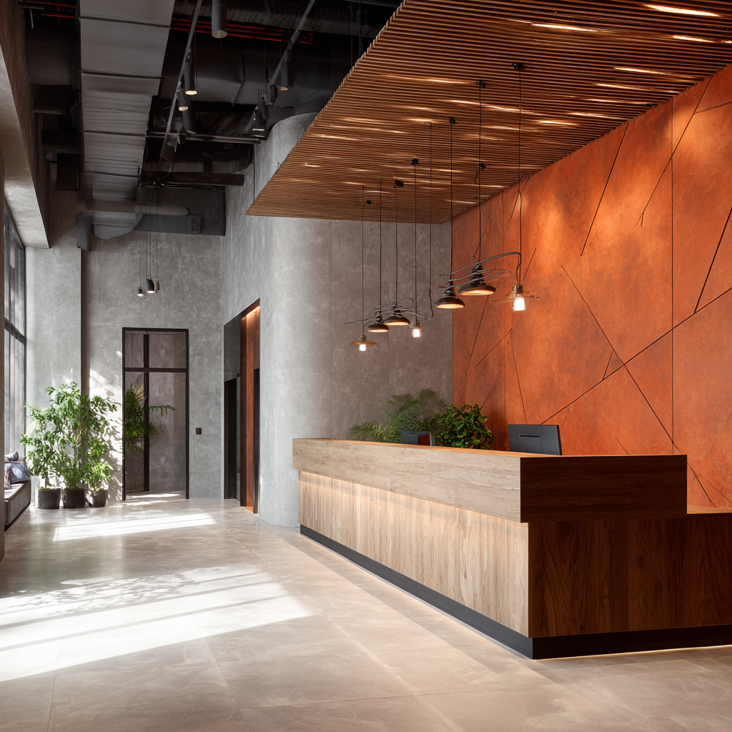 Spațiu de yoga liniștit și primitor